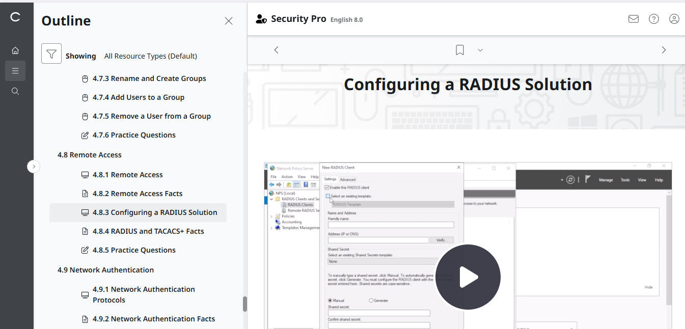 TestOut Security Pro for Security+ (SY0-701) - 12 Month Access