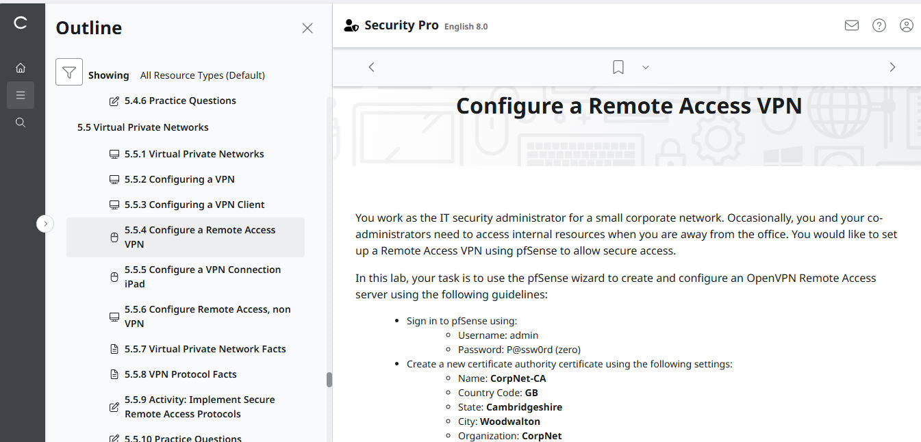 TestOut Security Pro for Security+ (SY0-701) -  Individual License : 12 Month Access